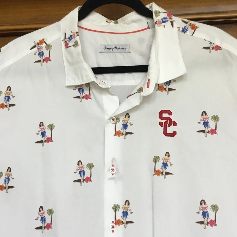 Tommy Bahama Hawaiian USC Shirt